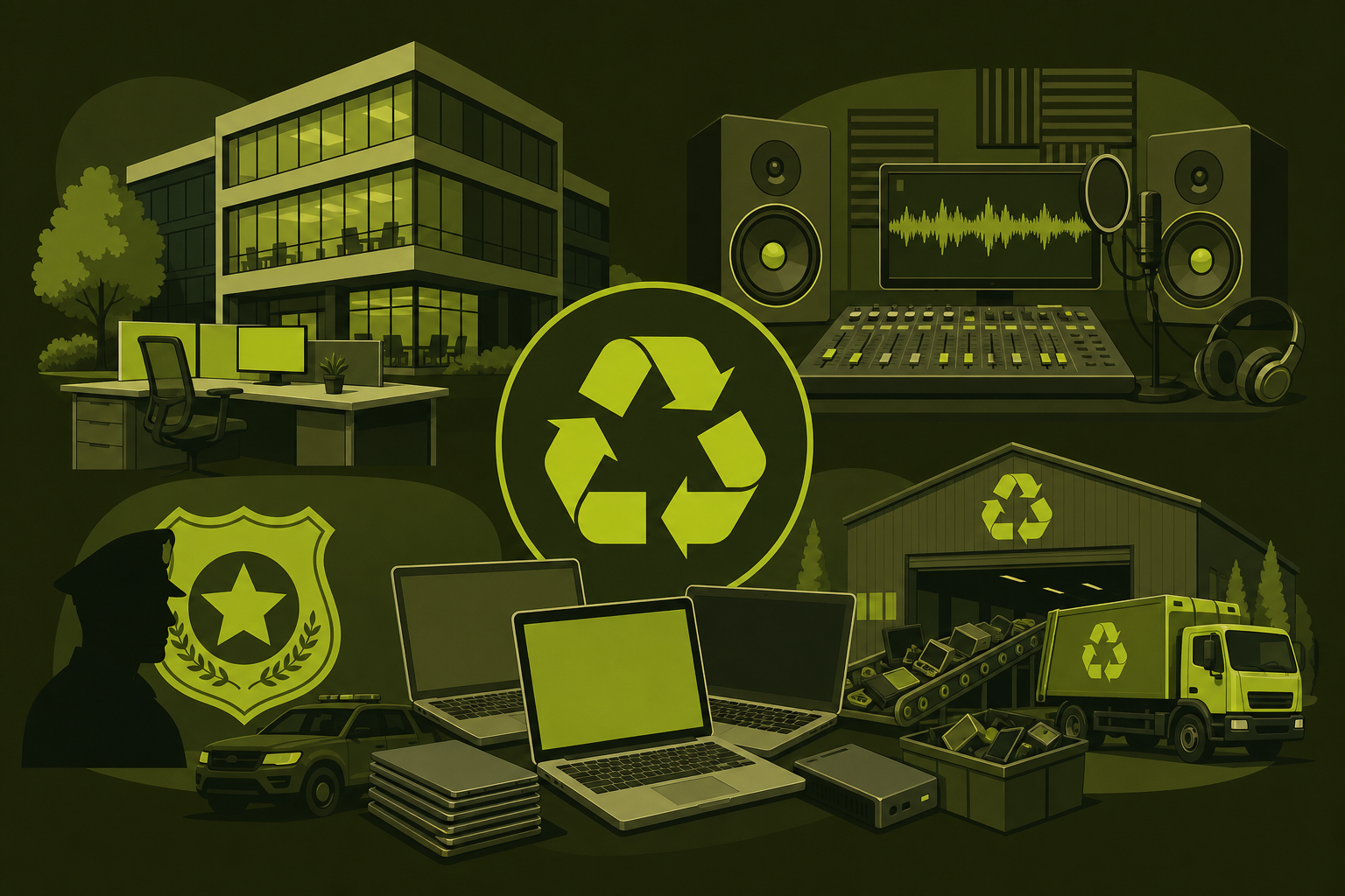 Professional electronics handling