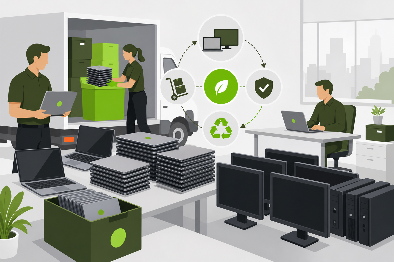 Business electronics buyback
