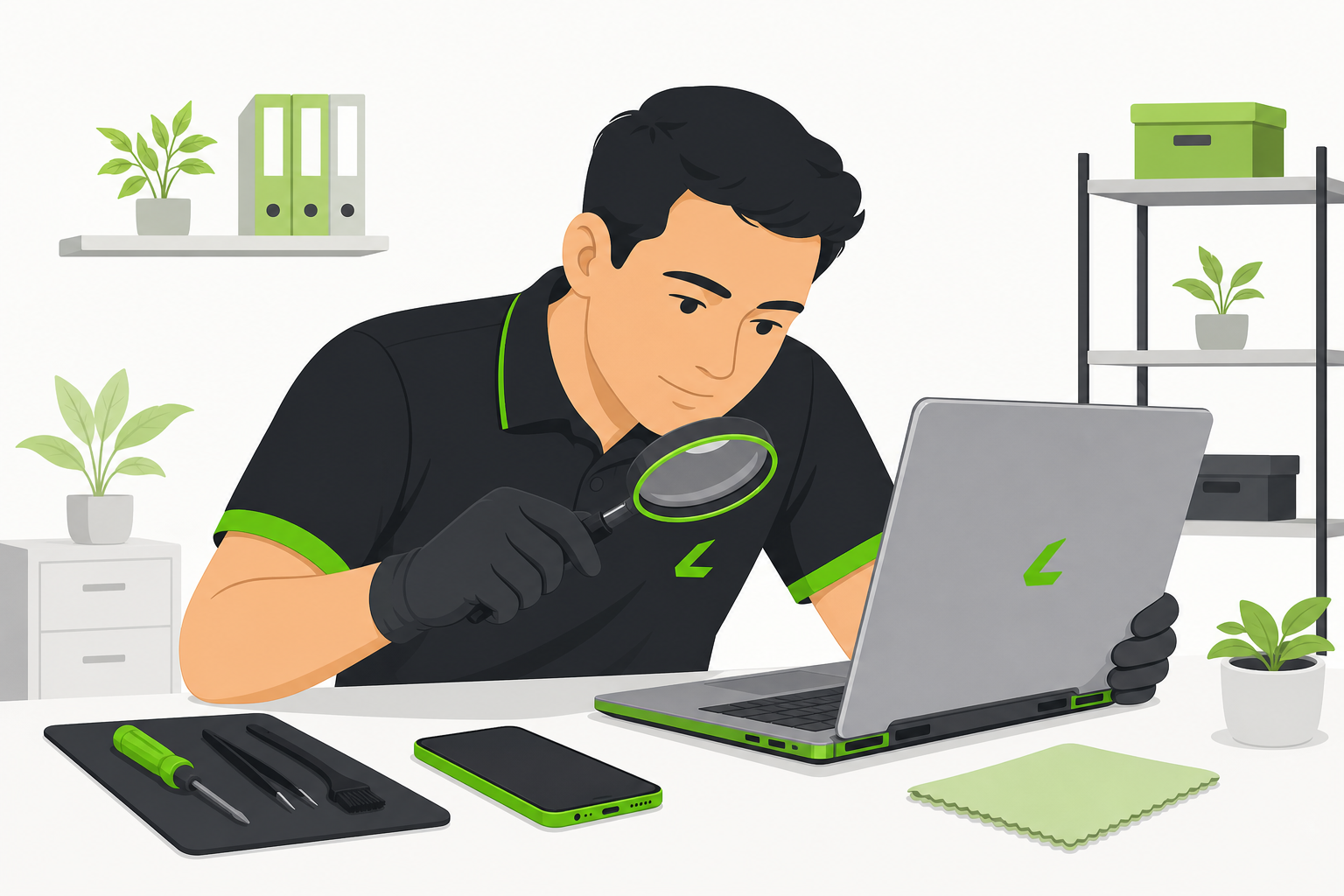 We inspect & confirm